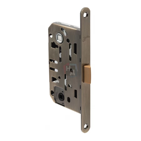 Замок межкомнатный Safita WC 410B-S 96*50 AB бронза античная