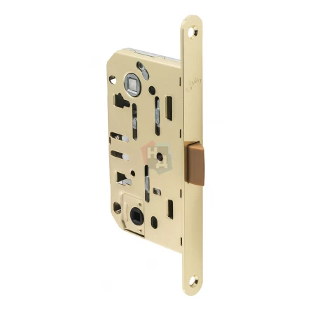 Замок межкомнатный Safita WC 410B-S 96*50 PB латунь полированная
