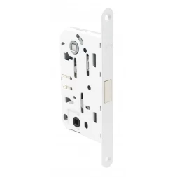 Замок межкомнатный магнитный Safita WC MG410B-S 96*50 WHITE белый