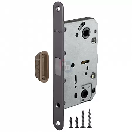 Замок межкомнатный магнитный WC Fuaro M96WC-50GR графит