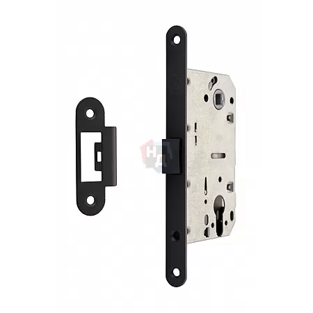 Замок межкомнатный PZ Gavroche GR 85K-EC Black черный