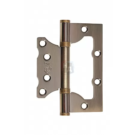 Петля дверная накладная Gavroche GR 100x75x2.5 B2 AB бронза универсальная