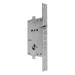 Замок врезной MOIA RCI764/280RF редукторный без блокировки