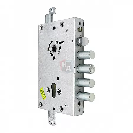 Замок врезной CISA 56815 Comfortlock хром матовый (без торцевой планки)