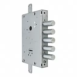 Замок врезной CISA 57655 ALPS хром матовый с перекодировкой (без торцевой планки)