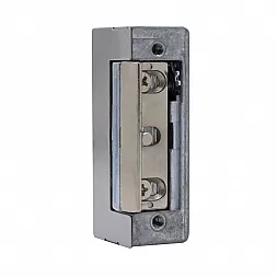 Электрозащелка CISA 15100 НЗ-АЕ хром матовый (без питания закрыта)
