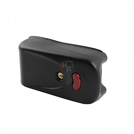 Замок накладной электромеханический CISA Elettrika 1A630 черный (BS50/60/70/80мм) открывание внутрь