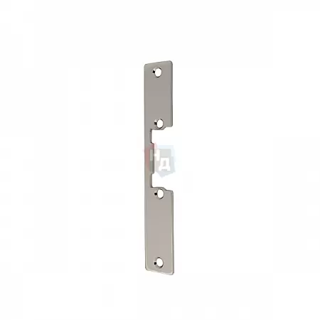 Ответная планка CISA 05005-12 короткая к электрозащелкам 15160, 15140, 15102, 15100 нержавеющая сталь