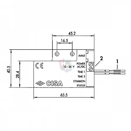 Бустер Плюс CISA 07022 для замків 1A721, 1A731, 1A630