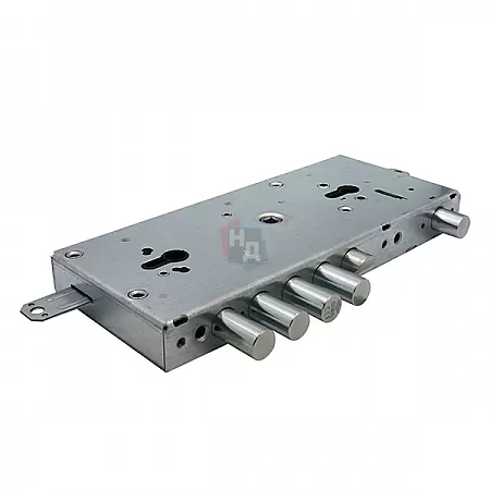 Замок врезной двухсистемный CISA 56765 Revolution Pro хром матовый