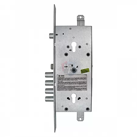 Замок врезной двухсистемный CISA 56785 Revolution Pro хром матовый