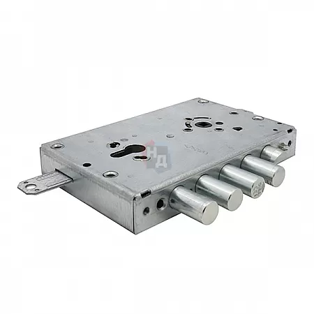 Замок врезной CISA 56815 Comfortlock хром матовый (без торцевой планки)