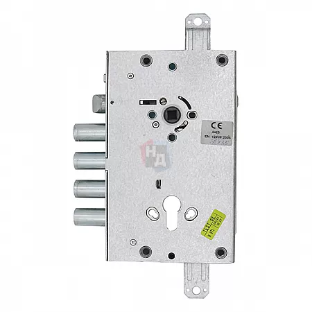 Замок врезной CISA 56815 Comfortlock хром матовый (без торцевой планки)