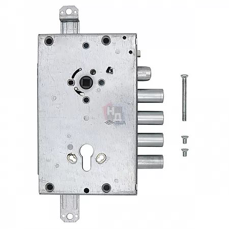 Замок врезной CISA 56815 Comfortlock хром матовый (без торцевой планки)