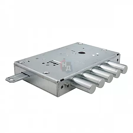 Замок врезной CISA 57655 ALPS хром матовый с перекодировкой (без торцевой планки)