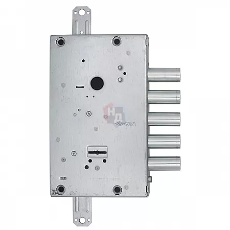 Замок врезной CISA 57655 ALPS хром матовый с перекодировкой (без торцевой планки)
