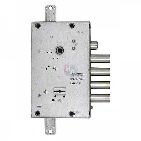 Замок врезной CISA 57665 ALPS хром матовый с перекодировкой (без торцевой планки)