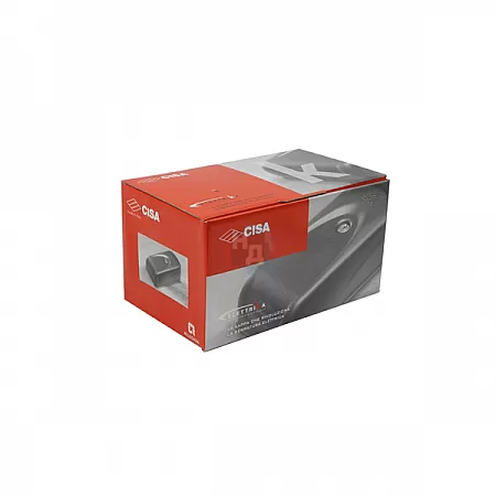 Замок накладной электромеханический CISA Elettrika 1A721 черный (BS50/60/70/80мм) открывание внутрь