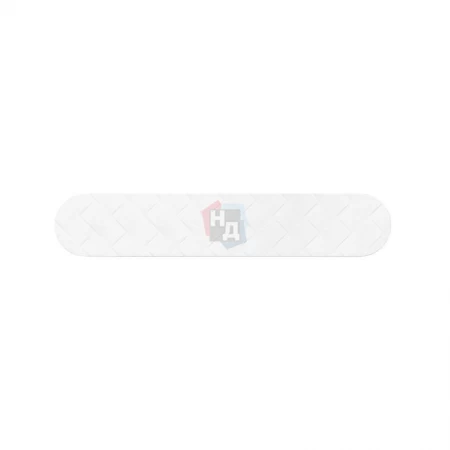 Декоративная вставка (инсерт) для ручки Aprile Guava без отверстия под WC-фиксатор белый декорированный