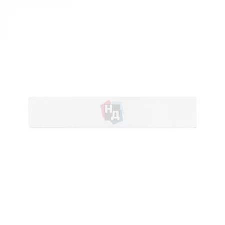 Декоративная вставка (инсерт) для ручки Aprile Hedera без отверстия под WC-фиксатор белый матовый