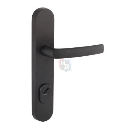 Защитная дверная ручка Siba HSS Guardian PZ-85 черный матовый