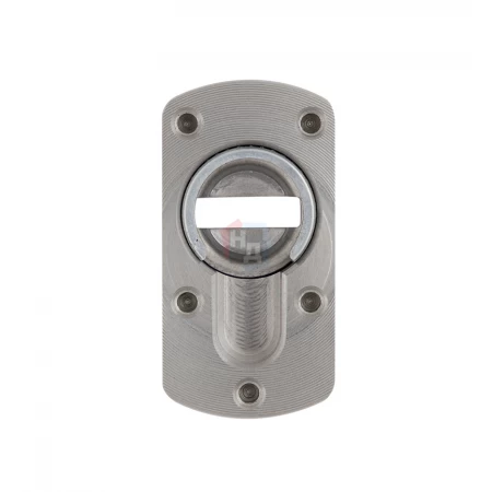 Броненакладка накладная Disec SG19 Guard OVAL нержавеющая сталь
