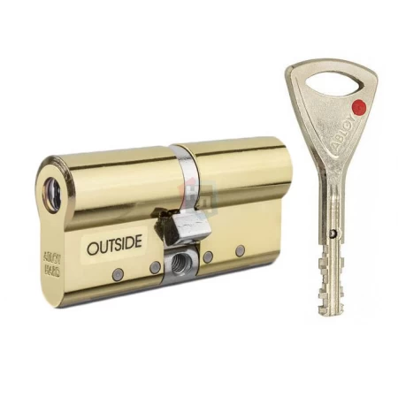 Цилиндр Abloy Protec 2 HARD 118 (77x41) CY332 ключ-ключ KILA латунь