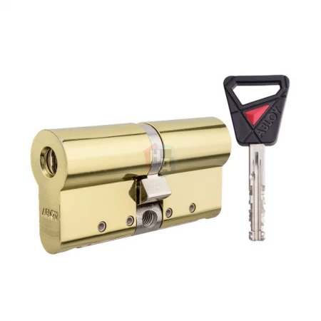 Цилиндр Abloy Novel 115 (57,5x57,5) CY322 ключ-ключ KILA латунь