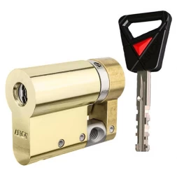 Цилиндр Abloy Novel 43 (32,5x10,5) CY321 ключ-половинка KILA латунь