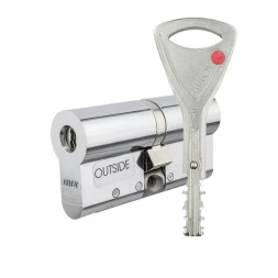 Цилиндр Abloy Protec 2 92 (41x51) CY322 ключ-ключ CR хром
