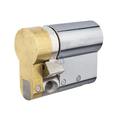 Цилиндр Abloy Protec 2 66,5 (10,5x56) CY321 ключ-половинка HCR хром матовый