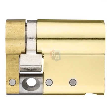 Цилиндр Abloy Protec 2 46,5 (10,5x36) CY321 ключ-половинка KILA латунь полированная