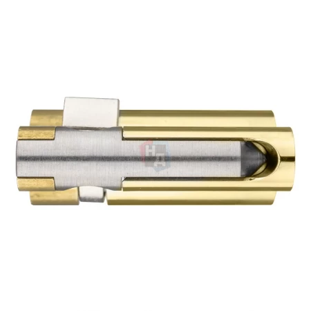 Цилиндр Abloy Protec 2 46,5 (10,5x36) CY321 ключ-половинка KILA латунь полированная