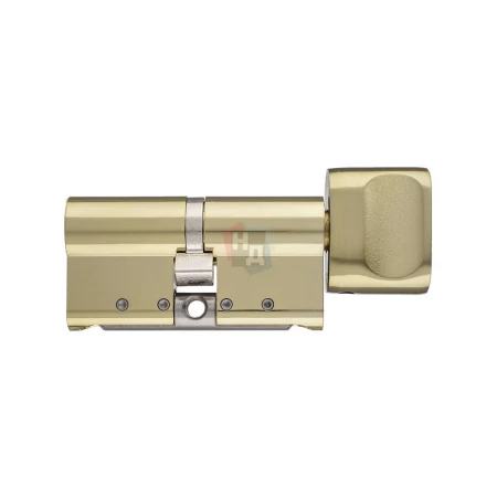 Цилиндр Abloy Protec 2 102 (31x71T) CY323 ключ-тумблер KILA латунь полированная