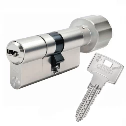 Цилиндр Abus Integral 60 (30x30T) ключ-тумблер никель