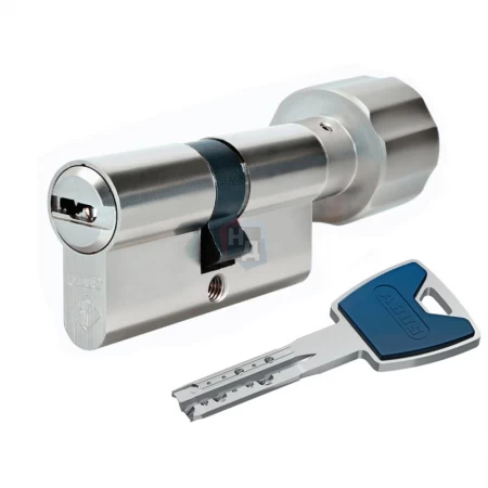 Цилиндр Abus P12R 95 (55x40T) ключ-тумблер никель