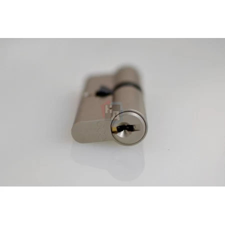 Цилиндр AGB Scudo DCK 90 (45x45) ключ-ключ никель матовый