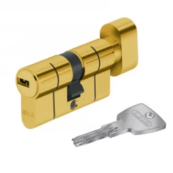 Цилиндр Abus D6PS 90 (45x45T) ключ-тумблер латунь