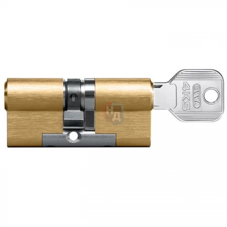 Цилиндр Evva 4KS 127 (41x86) ключ-ключ латунь