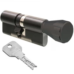 Цилиндр Evva 4KS 102 (31x71T) ключ-тумблер бронза