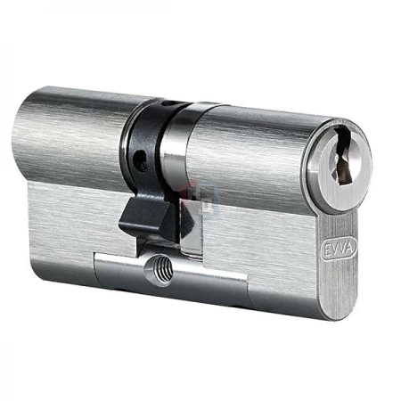 Цилиндр Evva ICS 167 (81x86) ключ-ключ никель