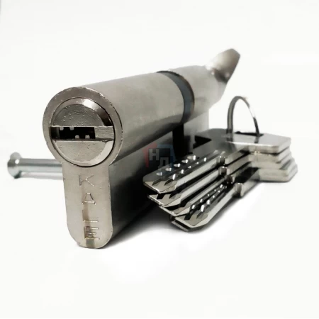 Цилиндр Kale 164 BM 110 (55x55T) ключ-тумблер никель