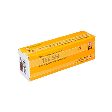 Цилиндр Kale 164 SNC 90 (40x50) ключ-ключ никель