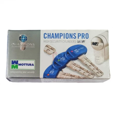 Цилиндр Mottura Champions PRO 72 (41x31) ключ-ключ хром