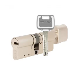 Цилиндр MUL-T-LOCK MTL800/MT5+ 120 (50x70T) ключ-тумблер NST никель сатин