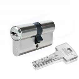 Цилиндр Abus Bravus 3000 Compact 115 (45x70) ключ-ключ никель