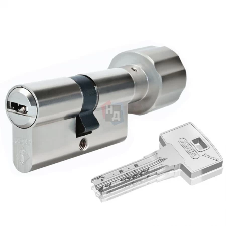 Цилиндр Abus Bravus 3000 Compact 65 (35x30T) ключ-тумблер никель