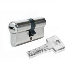 Цилиндр Abus Bravus 4000 Compact 110 (65x45) ключ-ключ никель
