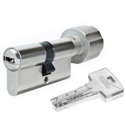 Цилиндр Abus Bravus 4000 Compact 95 (65x30T) ключ-тумблер никель