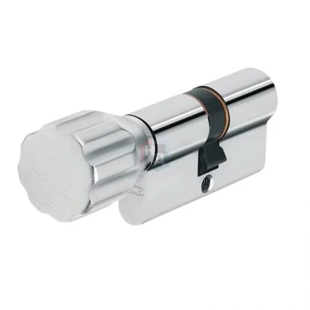 Цилиндр Abus Bravus 1000 Compact 60 (30x30T) ключ-тумблер никель